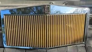 1980 - 1992 Cadillac Fleetwood brougham gold & chrome grill e&g classics grille