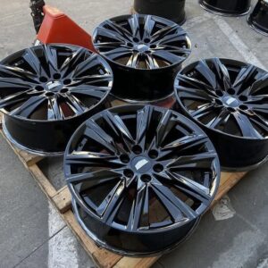 22” Cadillac Escalade Platinum Black OEM Factory Wheels / Rims