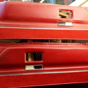 71-78 Cadillac Coupe DeVille door panels, recovered pair in original condition